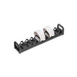 Porte-assiettes Orderbox pour tiroir, 90x470 mm, Gris anthracite, Aluminium et Plastique 