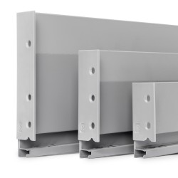 Tiroir extérieur Vertex 40 kg hauteur 131 mm, Profondeur:350, Peint en aluminium, Acier, 1 ut. 