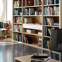 Coulisses pour table à rallonge et relevable Oplà Folding+39, Inox brossé , Aluminium 