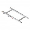 Coulisses pour table coulissante Twice Top, Anodisé mat, Aluminium, 1 ut. 