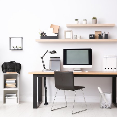 Gaine passe-câbles Hexa, Plastique noir, Plastique, 1 u 