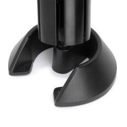 Gaine passe-câbles Hexa, Plastique noir, Plastique, 1 u 