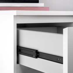 Paire de coulisses pour tiroires, à billes, 45 x 300 mm, à sortie totale, Noir, 5 ut. 